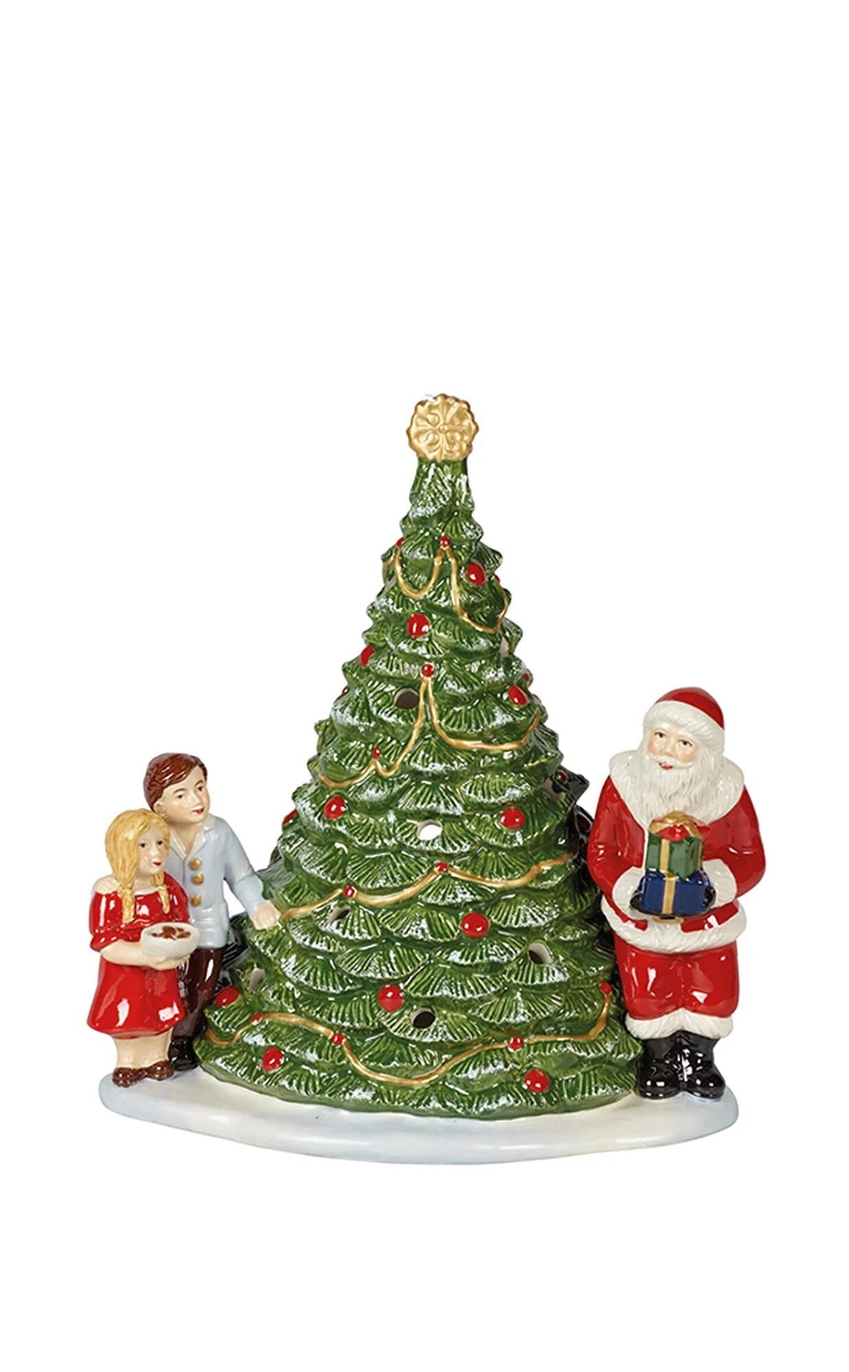 Vb Christmas Toys- Ağaçta Noel Baba Biblo 20X17X23Cm