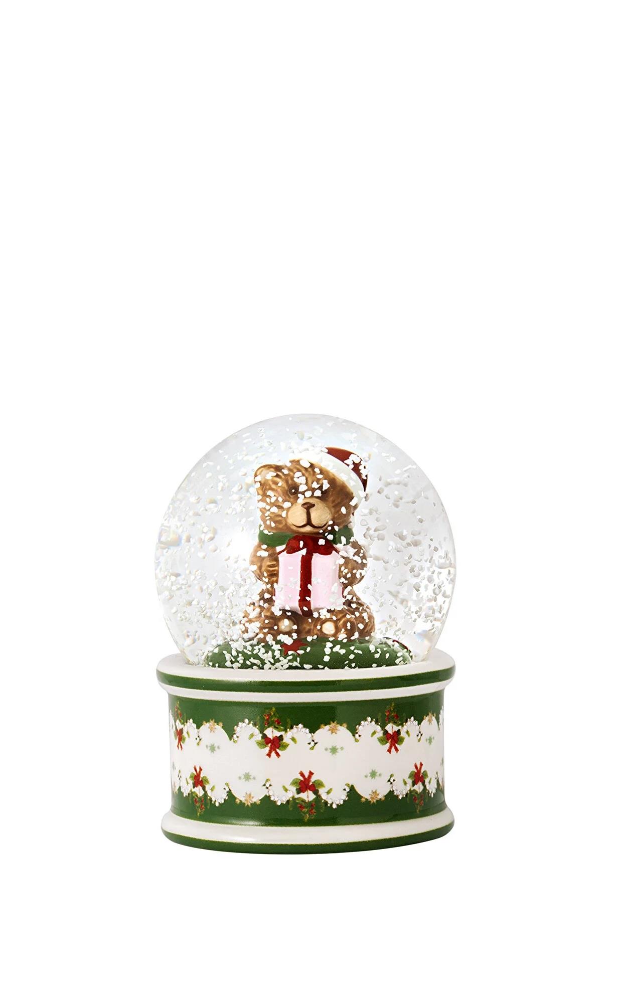 Vb Christmas Toys- Kar Küresi Ayıcıklı Küçük 6Ç5X6Ç5X9 Cm