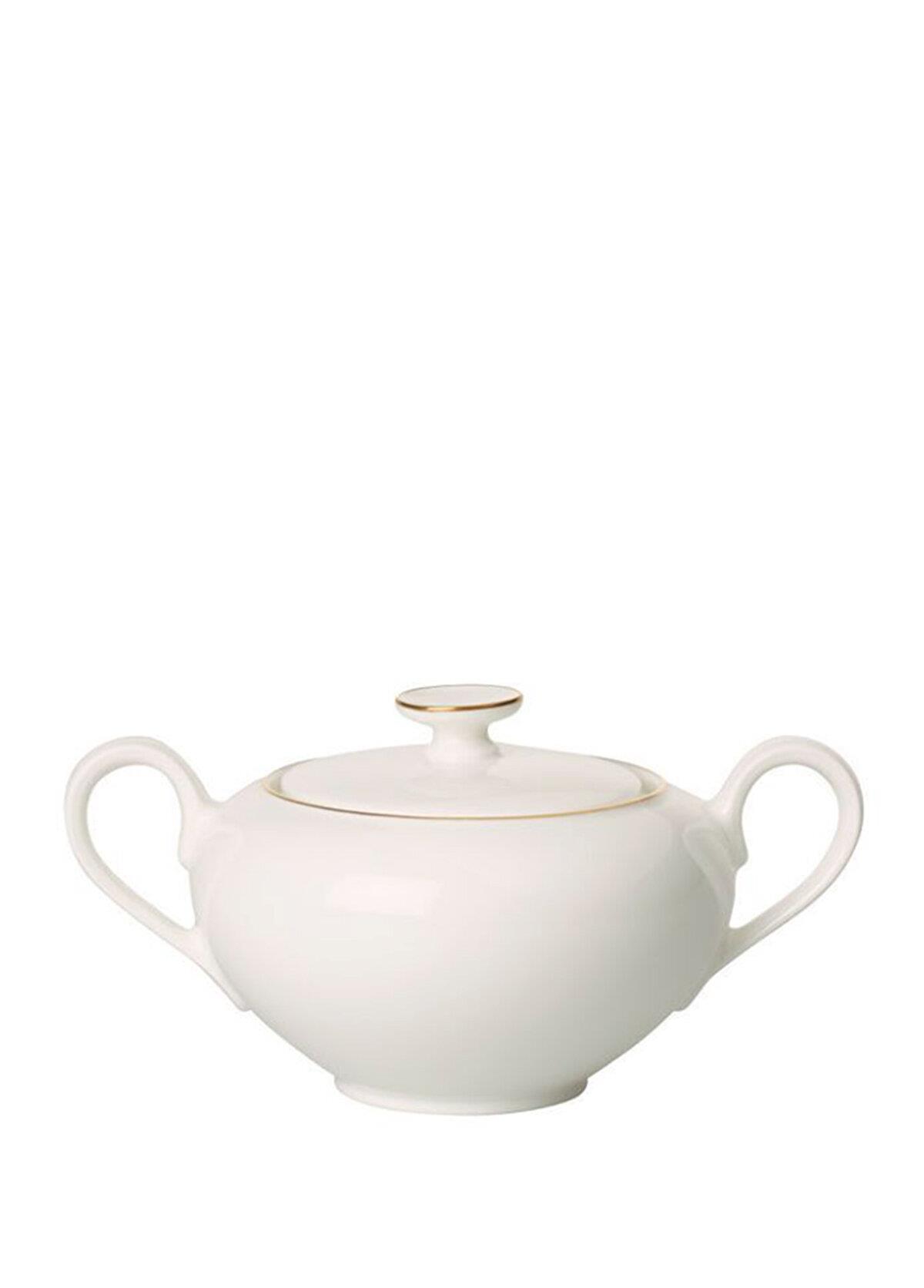 Villeroy & Boch Anmut Gold Kapaklı Şekerlik 0.35 L