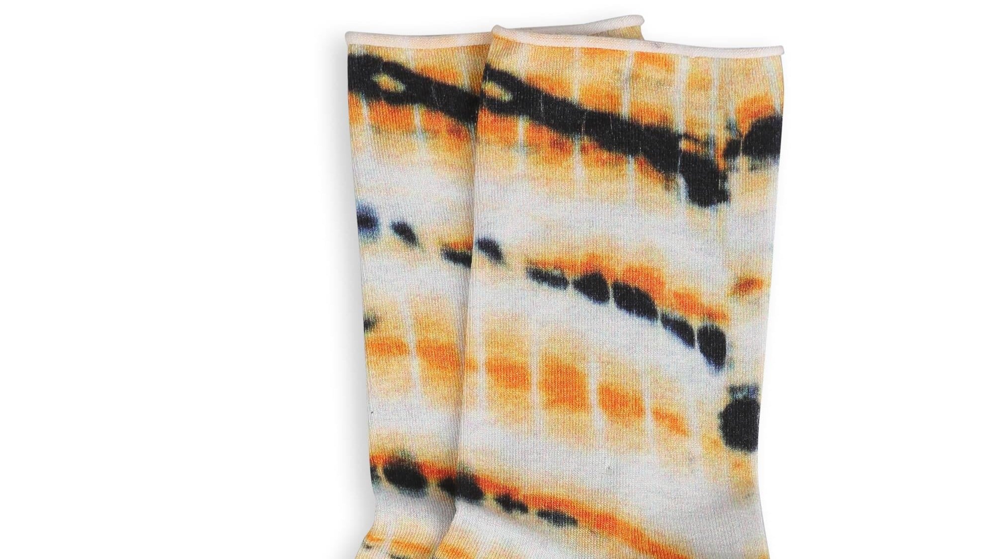 batik desenli çorap, kadın soket çorap, roll top çorap, lastiksiz çorap, turuncu çorap, bambu çorap, desenli çorap, günlük çorap, sneaker uyumlu çorap, Bolero