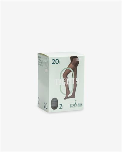 THY 20 Den 2li Külotlu Hostes Çorabı Gri