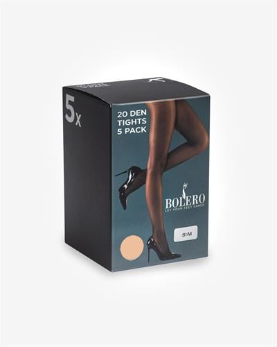 Kadın Fit 20 5li Külotlu Çorap Ten Rengi