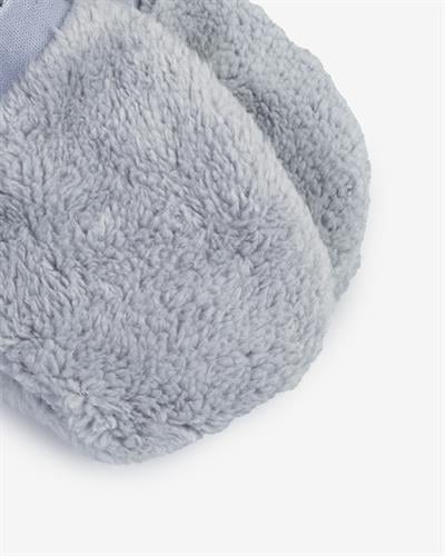 Kadın Peluş Ev Çorabı Gri