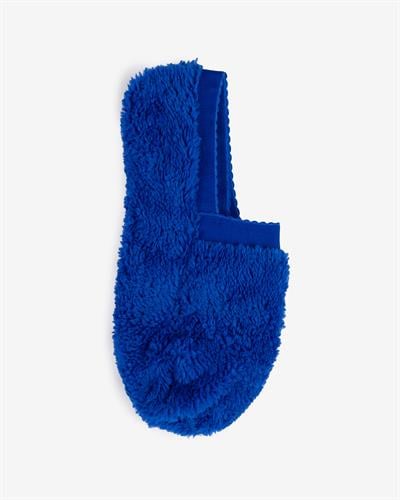 Kadın Peluş Ev Çorabı Saks