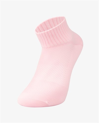 Kadın Dikişsiz DRY FİT Kısa Spor Çorap Pembe