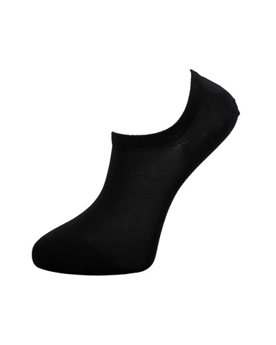 Unisex Premium Dikişsiz Görünmez Çorap Siyah
