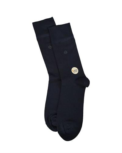 Erkek Premium Dikişsiz Modal Çorap Lacivert