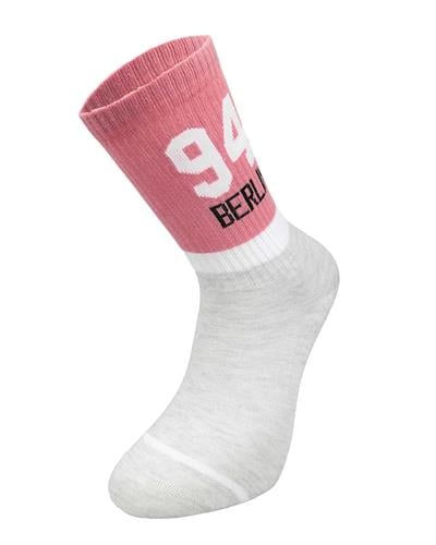 Kadın Berlin Desenli Fitilli Çorap