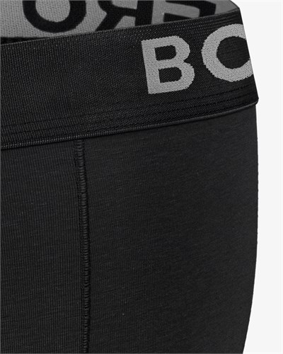 Erkek Premium Lyocell Kısa Paça Boxer Siyah