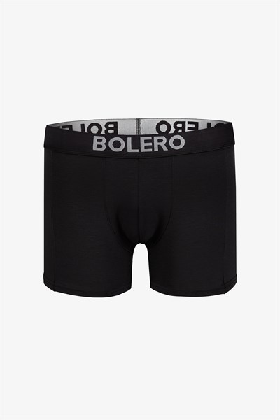 Erkek Premium Lyocell Kısa Paça Boxer Siyah