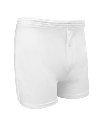 Erkek Havlu Bel Düğmeli Boxer Beyaz