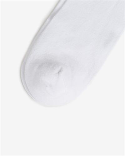 Erkek Premium Dikişsiz Bambu Patik Çorap Beyaz