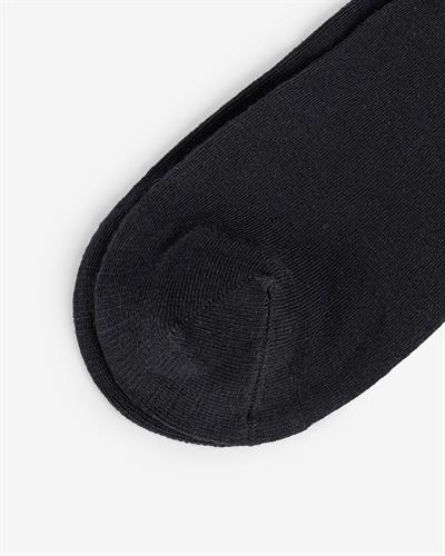 Erkek Premium Dikişsiz Bambu Patik Çorap Siyah