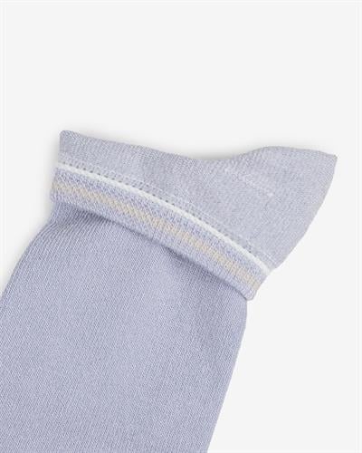 Kadın Dikişsiz Bambu Patik Çorap Lila