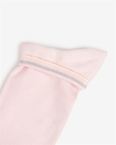 Kadın Dikişsiz Bambu Patik Çorap Pembe