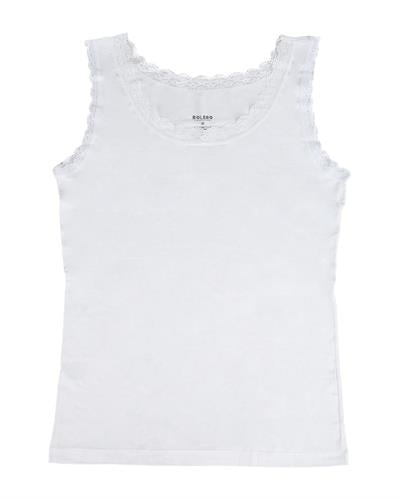 Kadın Bambu Atlet Beyaz