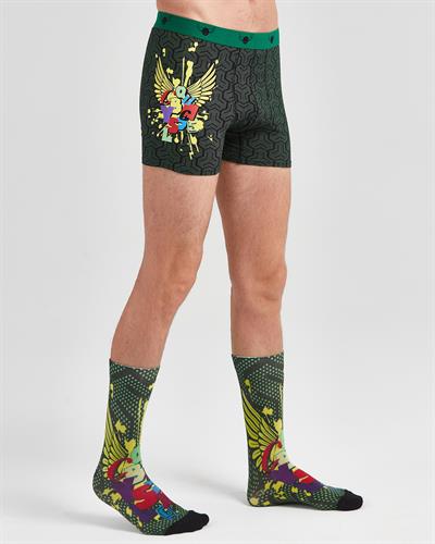 End2End Tulpar Wings Graffiti Tasarım Boxer ve Çorap
