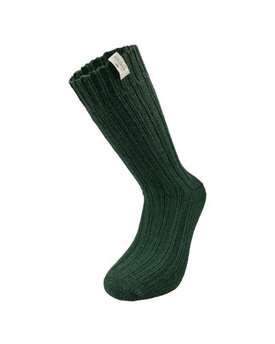 Erkek Alpaka Yün Kışlık Çorap Haki