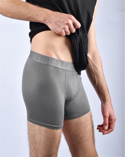 Erkek Bambu Boxer Füme 