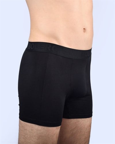 Erkek Bambu Boxer Siyah