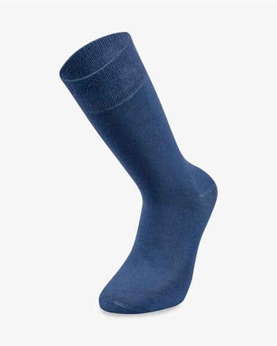 Erkek Dikişsiz Bambu Çorap Indigo