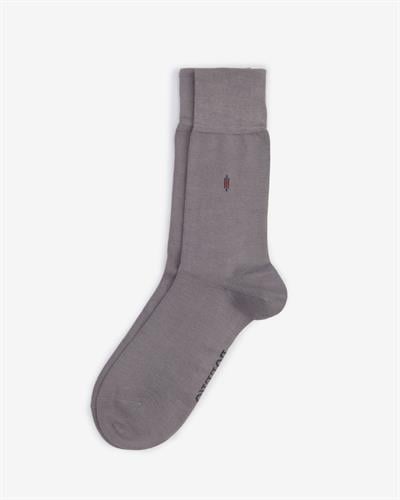 Erkek Premium Dikişsiz Yazlık Bambu Çorap Füme