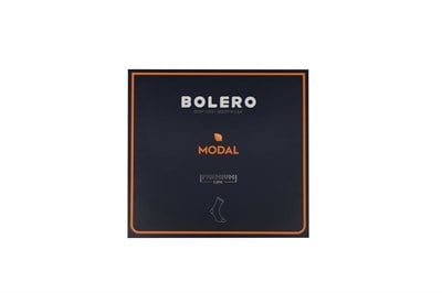 Erkek Premium Dikişsiz 12li Modal Çorap Siyah Noktalı Kare Desen
