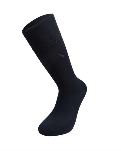 Erkek Premium Dikişsiz Bambu Çorap Lacivert Merdiven Desen