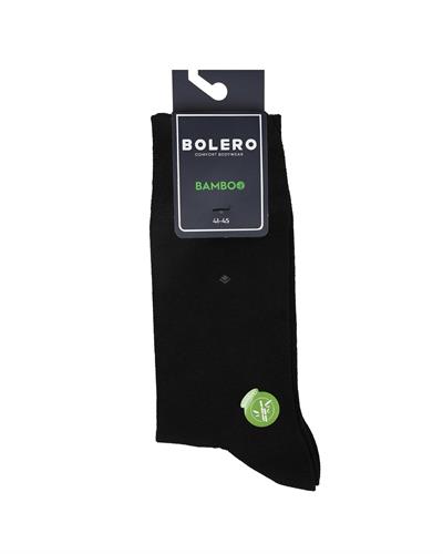 Erkek Premium Dikişsiz Bambu Çorap Siyah Mini Baklava Desen