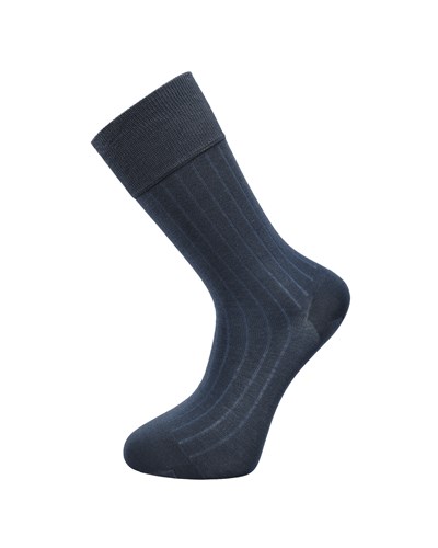 Erkek Premium Dikişsiz Merserize Çorap Lacivert