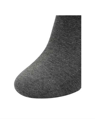 Erkek Premium Dikişsiz Pamuk Çorap Antrasit Jakar Kare Desen