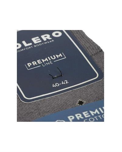 Erkek Premium Dikişsiz Pamuk Çorap Füme Küçük Baklava Desen