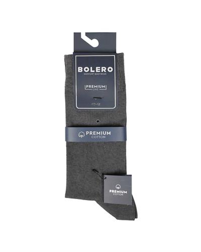 Erkek Premium Dikişsiz Pamuk Çorap Füme Küçük Baklava Desen