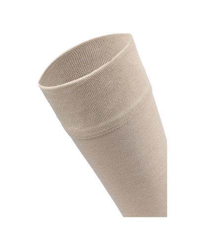 Erkek Premium Dikişsiz Kokulu Yazlık Bambu Çorap Bej