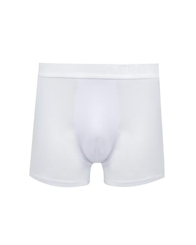 Erkek Premium Micromodal Boxer Beyaz