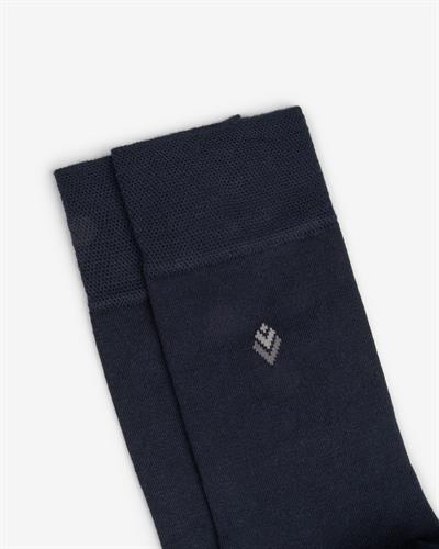 Erkek Premium Dikişsiz Yazlık Bambu Çorap Lacivert