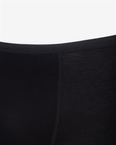 Erkek Rahat Bel Lastikli Bambu Boxer Siyah