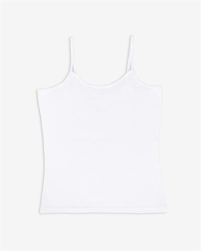 Kadın İnce Askılı Atlet Beyaz