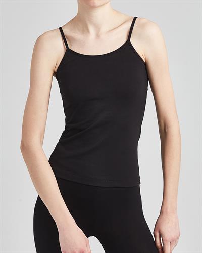 Kadın İnce Askılı Atlet Siyah