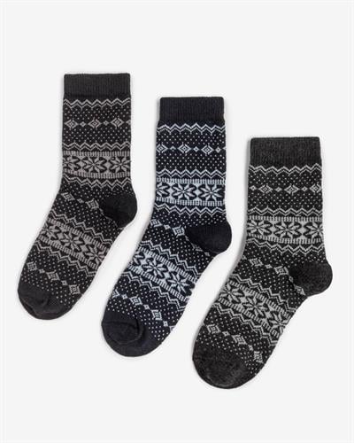 Kadın 3lü Yünlü Çorap