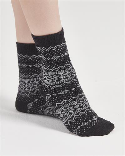 Kadın 3lü Yünlü Çorap