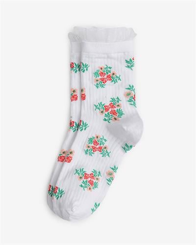 Kadın Çiçekli Tüllü Çorap