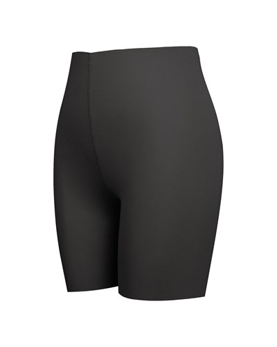 Kadın Dikişsiz Pima Pamuk Şort Siyah