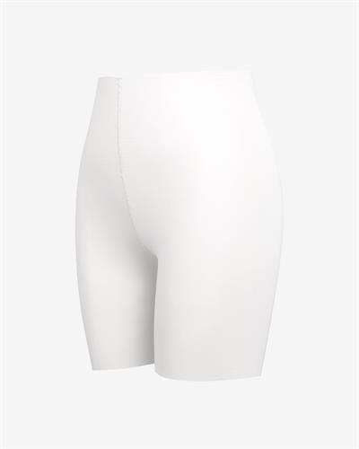 Kadın Dikişsiz Pima Pamuk Şort Beyaz