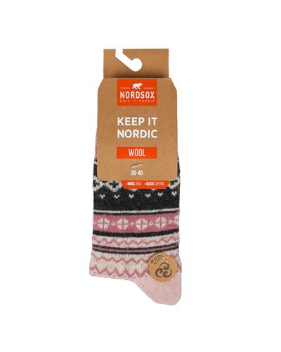 Kadın Lüks 3lü Angora Yün Çorap Kilim Desen