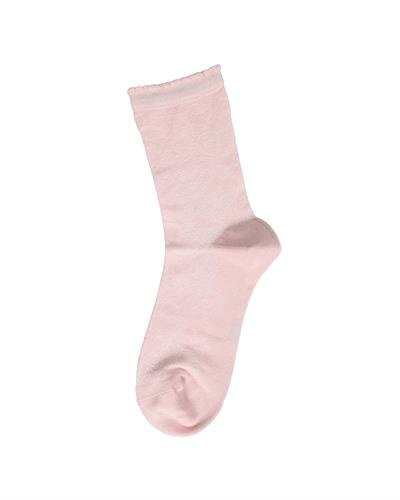 Kadın Premium Dikişsiz Bambu Çorap Şal Desen Pembe