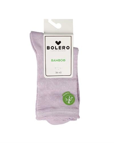 Kadın Premium Dikişsiz Bambu Çorap Şal Desen Lila