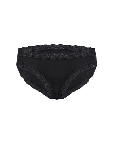 Kadın Premium Lyocel Slip Siyah
