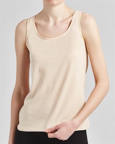 Kadın Kalın Askılı Atlet Ten