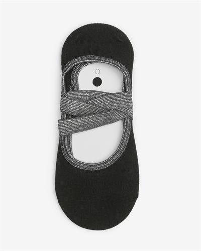 Kadın Kaydırmaz Taban Yoga&Pilates Çorabı Siyah
